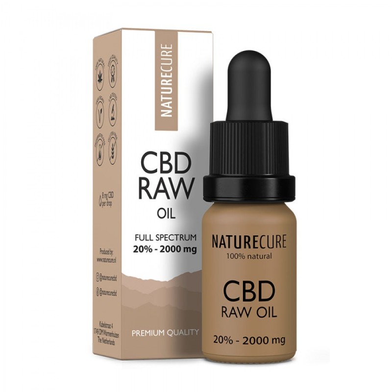 CBD Raw Έλαιο 20% Full Spectrum Nature Cure