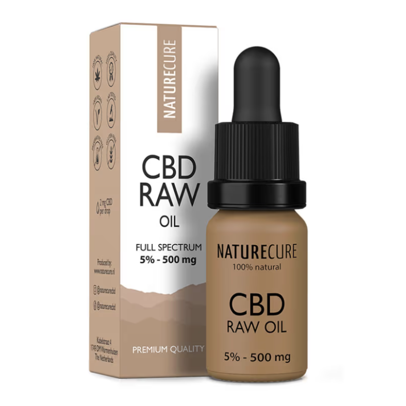 CBD Raw Έλαιο 5% Full Spectrum Nature Cure