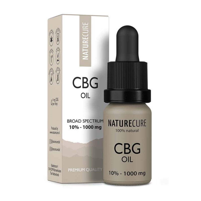 CBG Έλαιο 10% Broad Spectrum Nature Cure