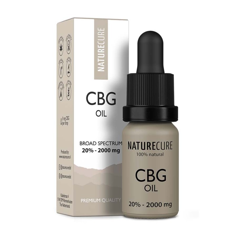 CBG Έλαιο 20% Broad Spectrum Nature Cure