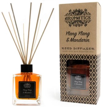 Natural Reed Diffuser Υλάνγκ Υλανγκ & Μανταρίνι - Ancient Wisdom Aromatics Natural Reed Diffuser Υλάνγκ Υλανγκ & Μανταρίνι - Ancient Wisdom Aromatics
